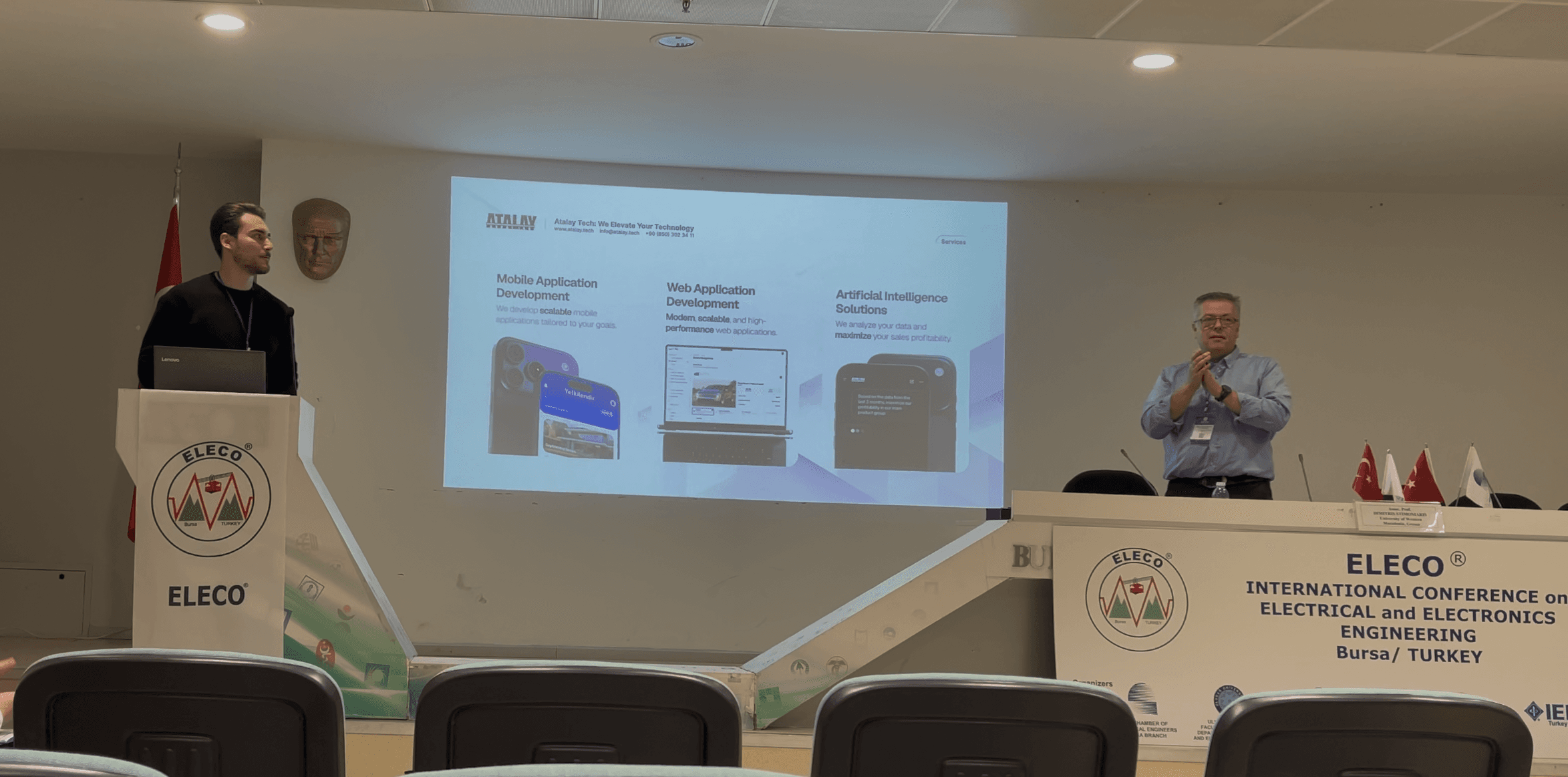 From Scientific Production to Application: Atalay Tech at ELECO 2025