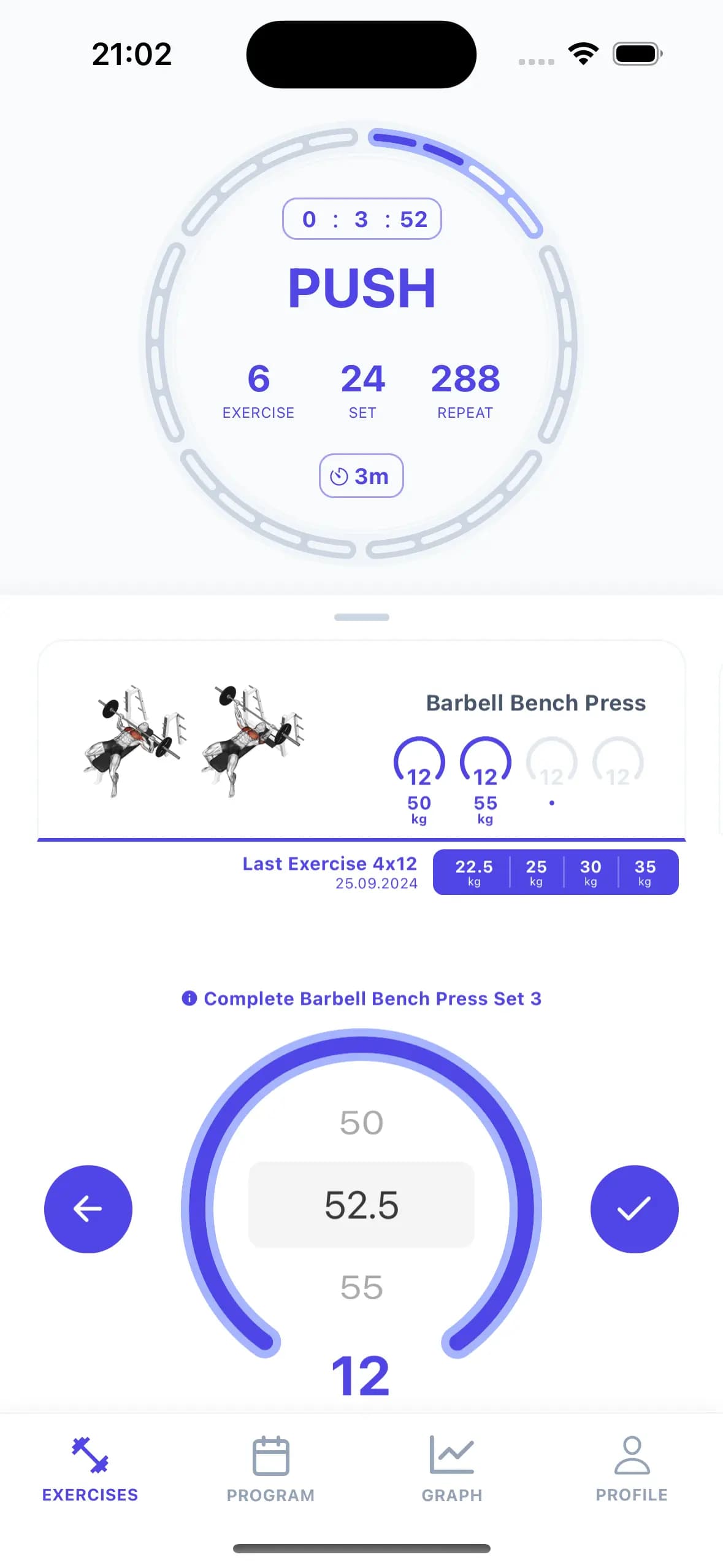 Workout Programmer screenshot 1
