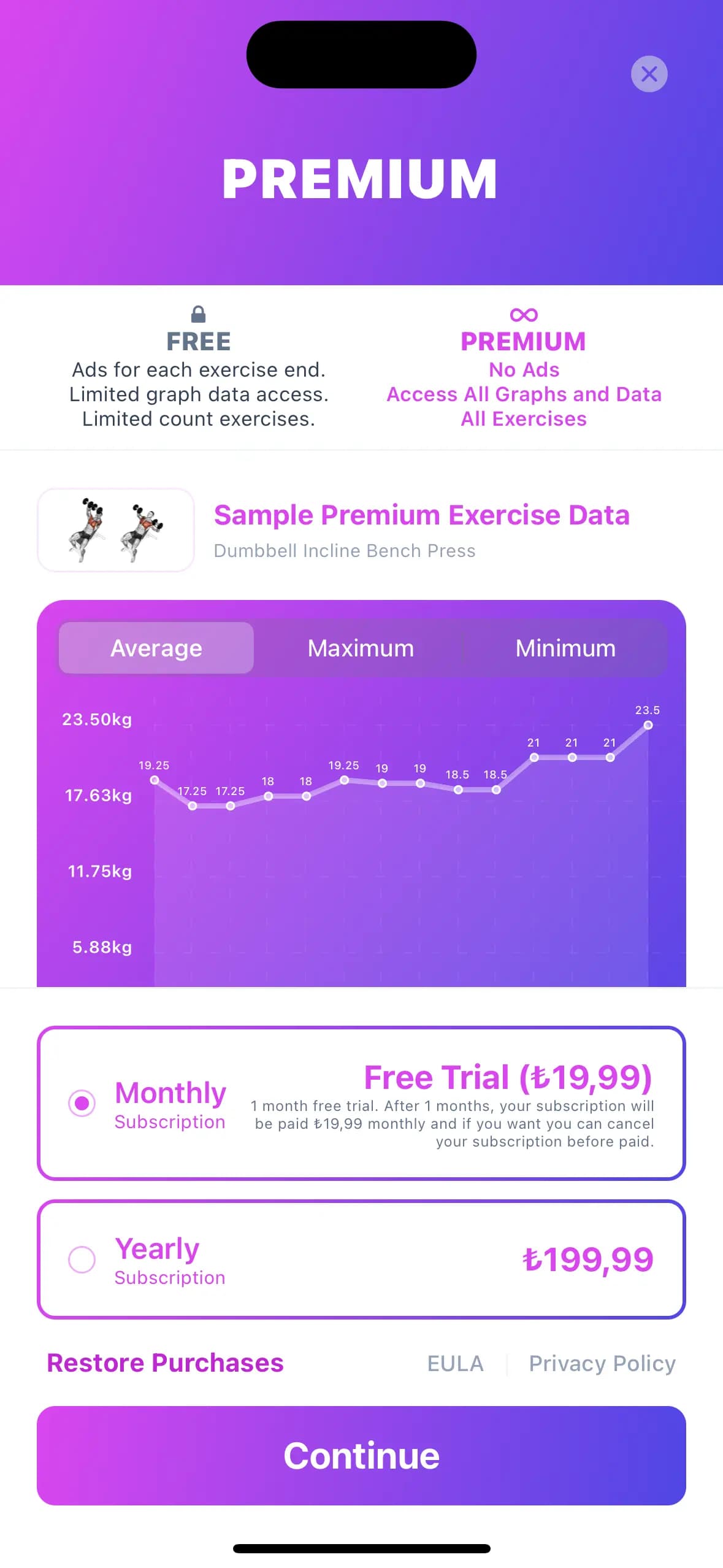 Workout Programmer screenshot 2